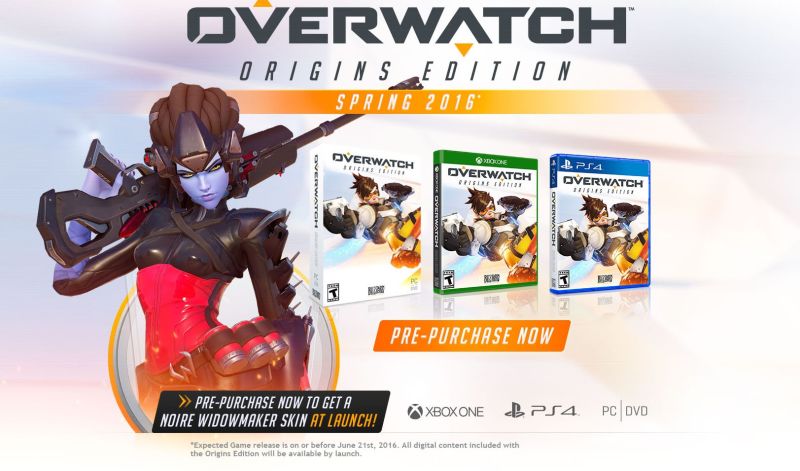 Overwatch выйдет весной следующего года, Origins Edition стоит $40. - Изображение 1 Overwatch выйдет весной следующего года, Origins Edition стоит $40. - Изображение 1
