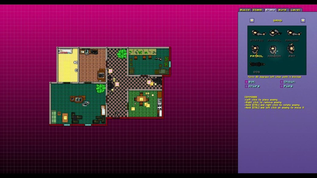 Вышла бета-версия редактора уровней для Hotline Miami 2 - Изображение 1 Вышла бета-версия редактора уровней для Hotline Miami 2 - Изображение 1