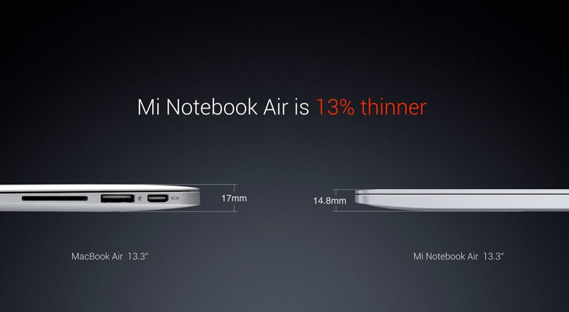 Xiaomi представила мощного и менее дорогого конкурента Macbook Air - Изображение 2 Xiaomi представила мощного и менее дорогого конкурента Macbook Air - Изображение 2