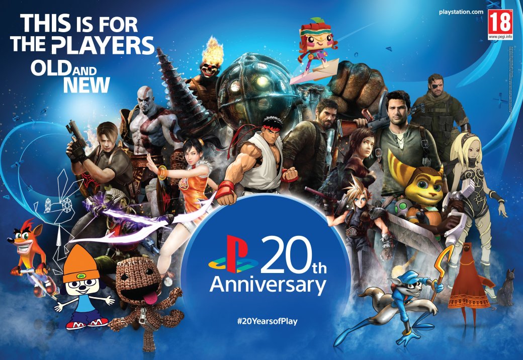 Sony устроила викторину в честь 20-летия европейской PlayStation - Изображение 1 Sony устроила викторину в честь 20-летия европейской PlayStation - Изображение 1