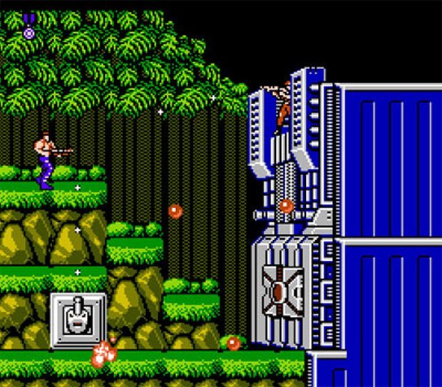 Super Contra Nes 30 Lives Free