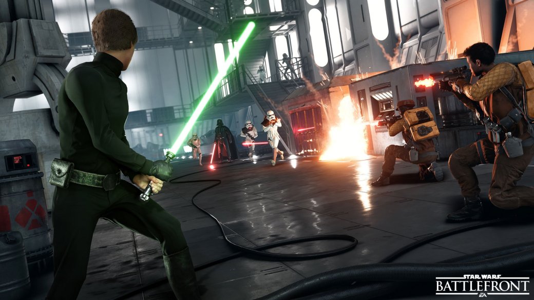 DICE рассказала о новых режимах и тренировке в Star Wars Battlefront. - Изображение 2 DICE рассказала о новых режимах и тренировке в Star Wars Battlefront. - Изображение 2