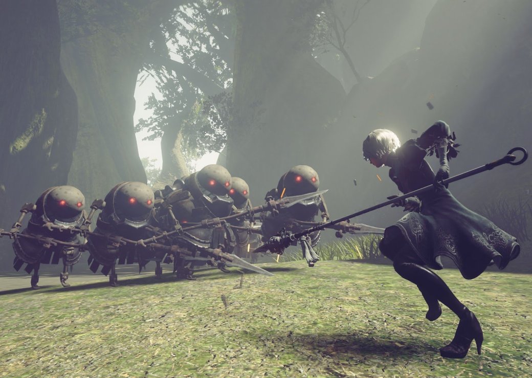 Как найти все оружие в NieR: Automata. Гайд - Изображение 3 Как найти все оружие в NieR: Automata. Гайд - Изображение 3