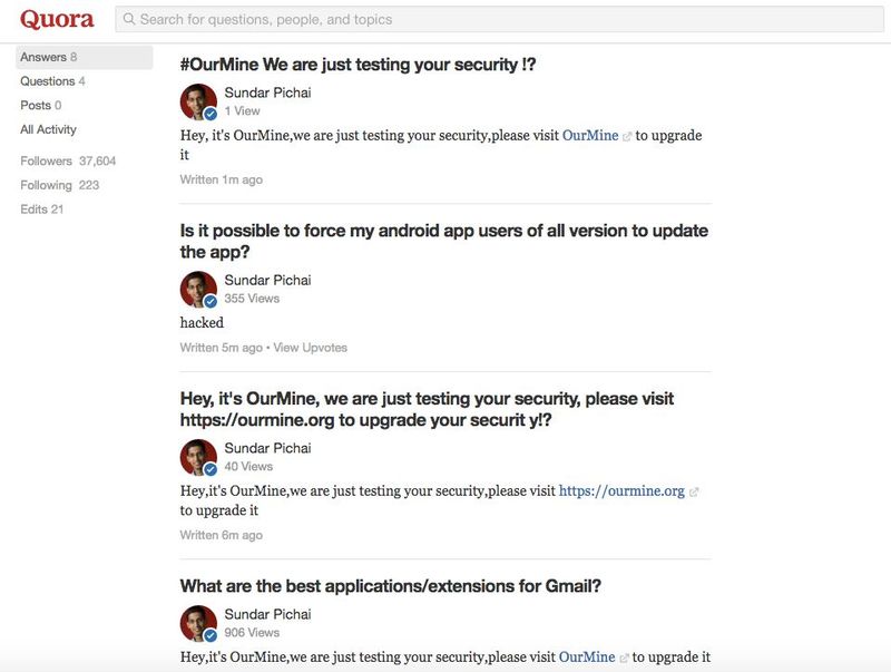 Глава Google провалил тест на кибербезопасность вслед за Цукербергом - Изображение 2 Глава Google провалил тест на кибербезопасность вслед за Цукербергом - Изображение 2