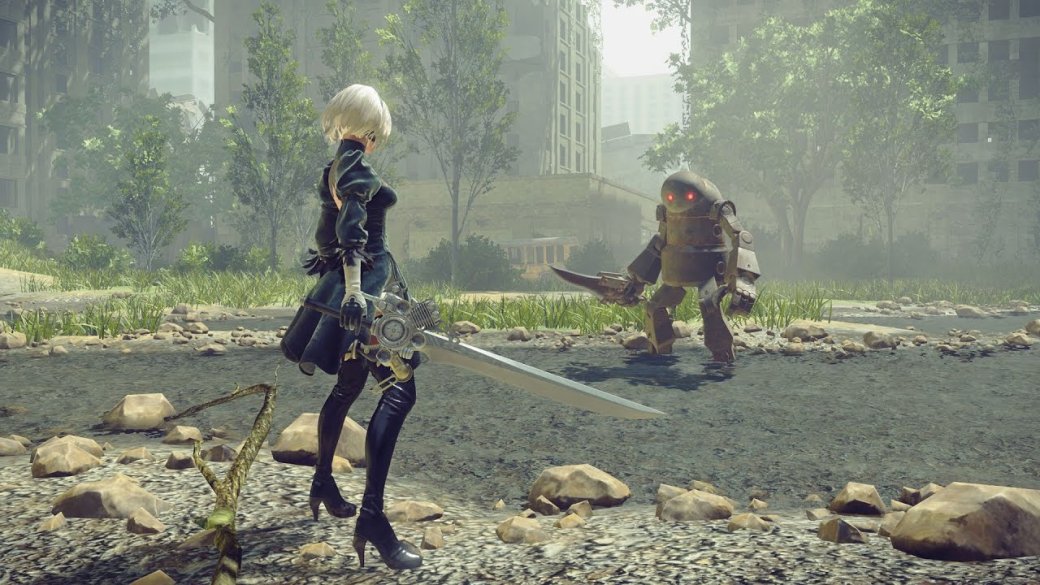 Как найти все оружие в NieR: Automata. Гайд - Изображение 1 Как найти все оружие в NieR: Automata. Гайд - Изображение 1