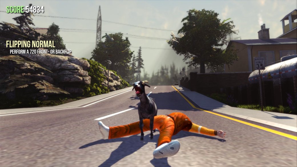 Goat Simulator доскачет до Xbox One и мобильных платформ - Изображение 1 Goat Simulator доскачет до Xbox One и мобильных платформ - Изображение 1