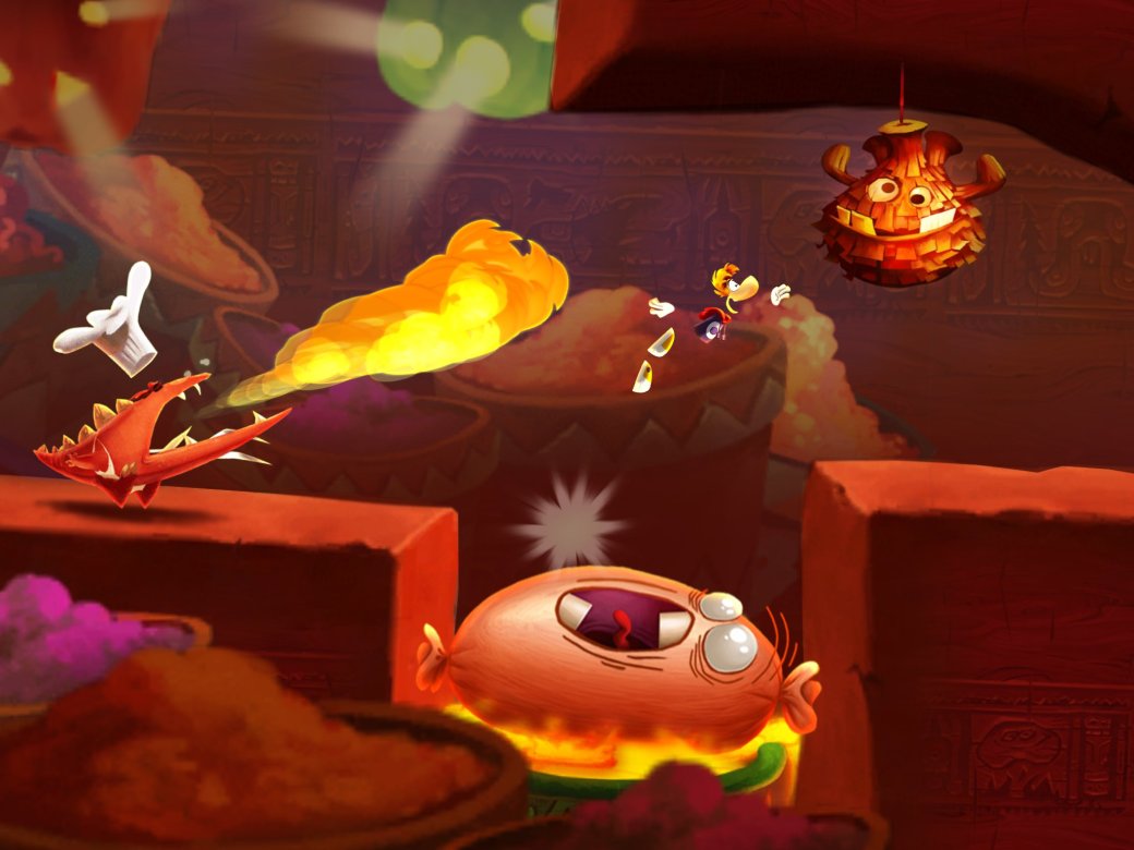 Rayman Fiesta Run ворвалась в российские чарты App Store - Изображение 1 Rayman Fiesta Run ворвалась в российские чарты App Store - Изображение 1