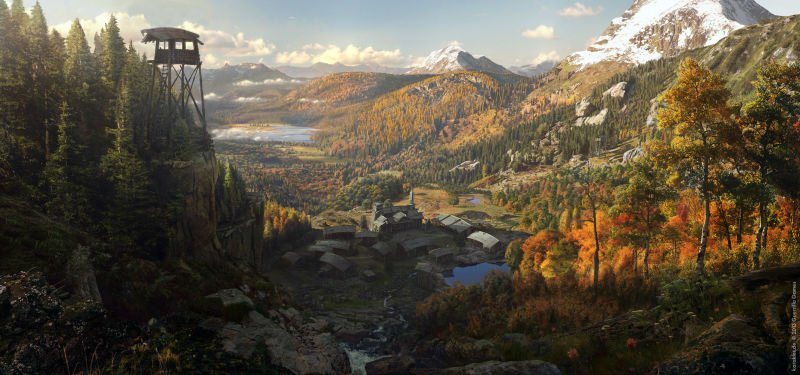 Прекрасные концепты Horizon: Zero Dawn от художников «Игры престолов» - Изображение 6 Прекрасные концепты Horizon: Zero Dawn от художников «Игры престолов» - Изображение 6