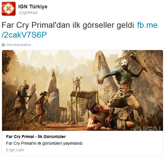 Ubisoft готовится к анонсу Far Cry Primal - Изображение 1 Ubisoft готовится к анонсу Far Cry Primal - Изображение 1