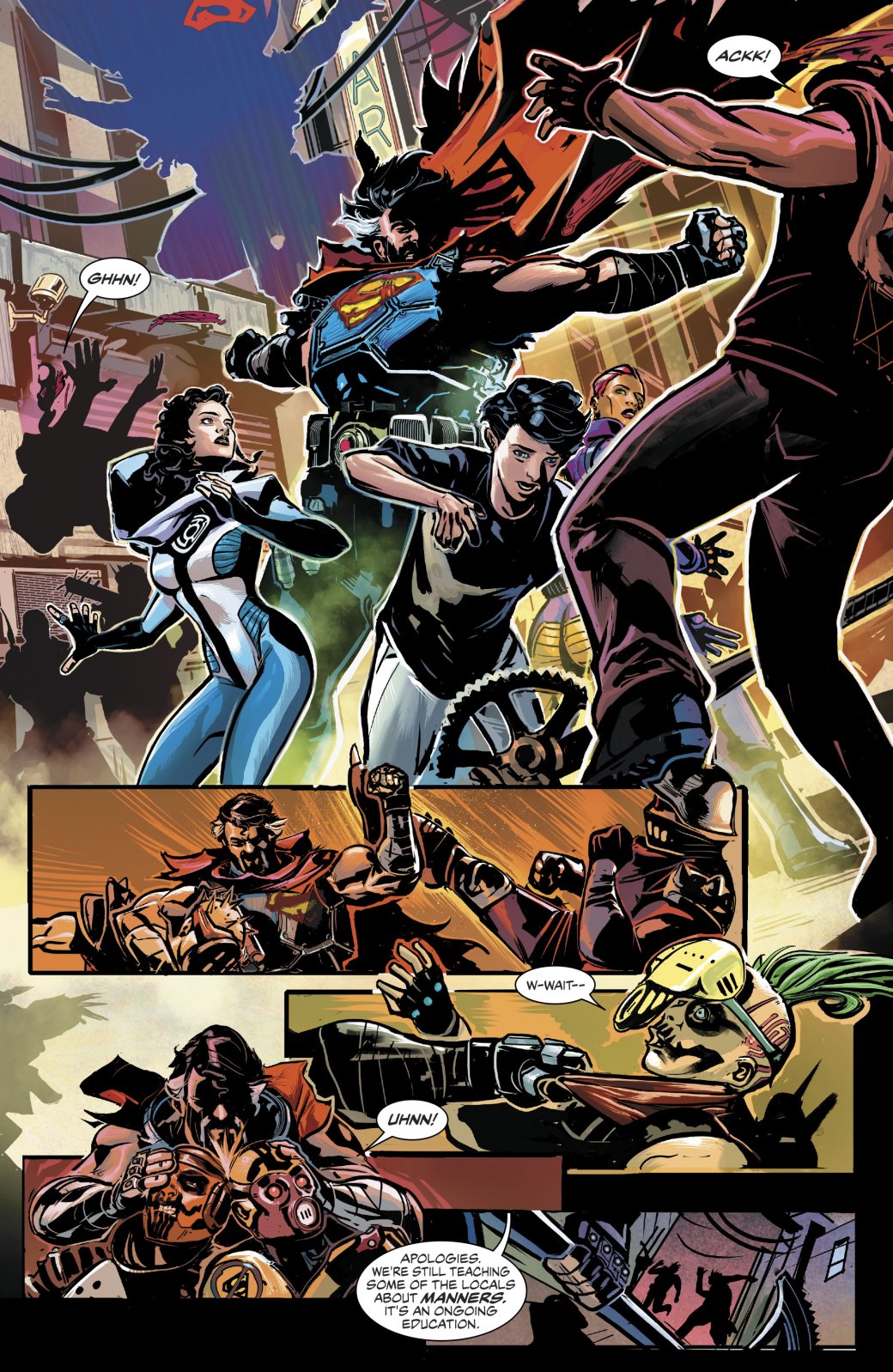В комиксе Nightwing: The New Order представили потерявшего силы Супермена. - Изображение 1