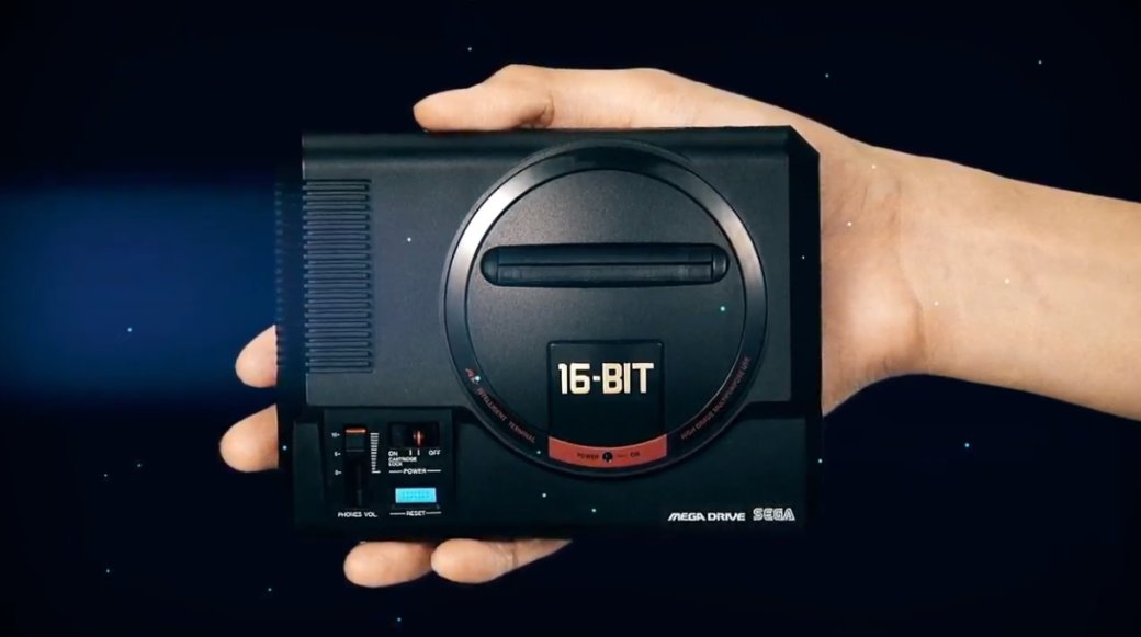 На радость ретро-геймерам: Sega выпустит Mega Drive Mini