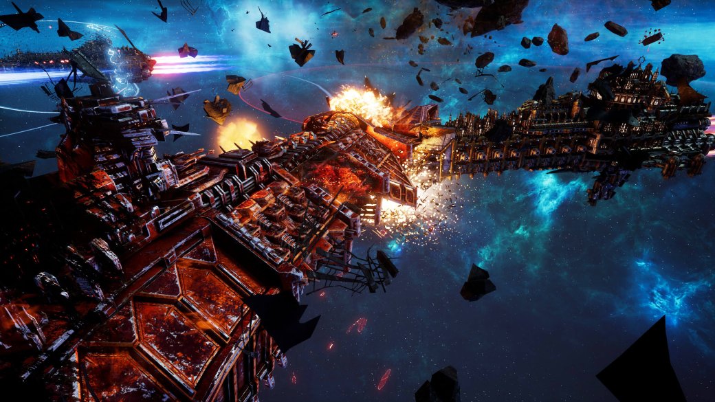 Тираниды, Хаос и Империум сражаются друг с другом в релизном трейлере Battlefleet Gothic: Armada 2 | - Изображение 1