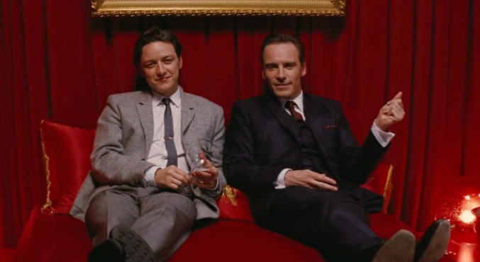 Майкл Фассбендер и Джеймс МакЭвой на новых кадрах с