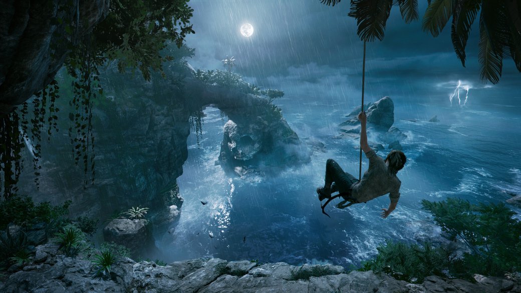 В Shadow of the Tomb Raider цвет дыма и огня будет меняться в зависимости от температуры горения