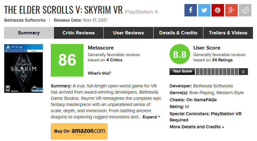 «Просто фантастика!» Опубликованы первые отзывы критиков на Skyrim VR. - Изображение 2